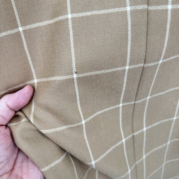 NEW INDOCHINO jacket blazer sport coat windopane plaid custom extra long 52XL - Picture 9 of 12